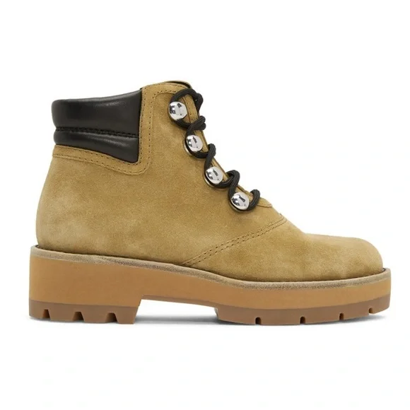 3.1 Philip Lim Tan Suede Dylan Hiking Boot (No Laces) W 9 - Picture 4 of 10